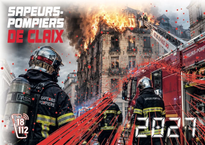 Calendrier de sapeurs-pompiers — thème De Claix