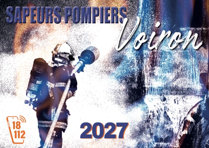 Calendrier de sapeurs-pompiers — thème Voiron